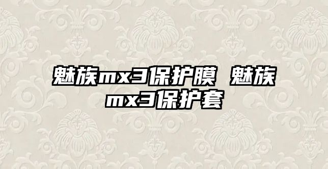 魅族mx3保護(hù)膜 魅族mx3保護(hù)套