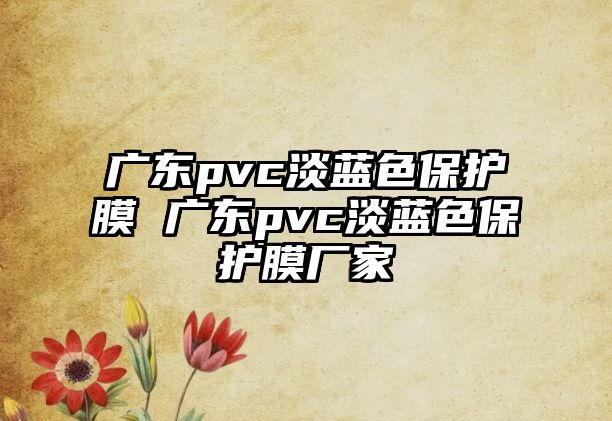 廣東pvc淡藍色保護膜 廣東pvc淡藍色保護膜廠家